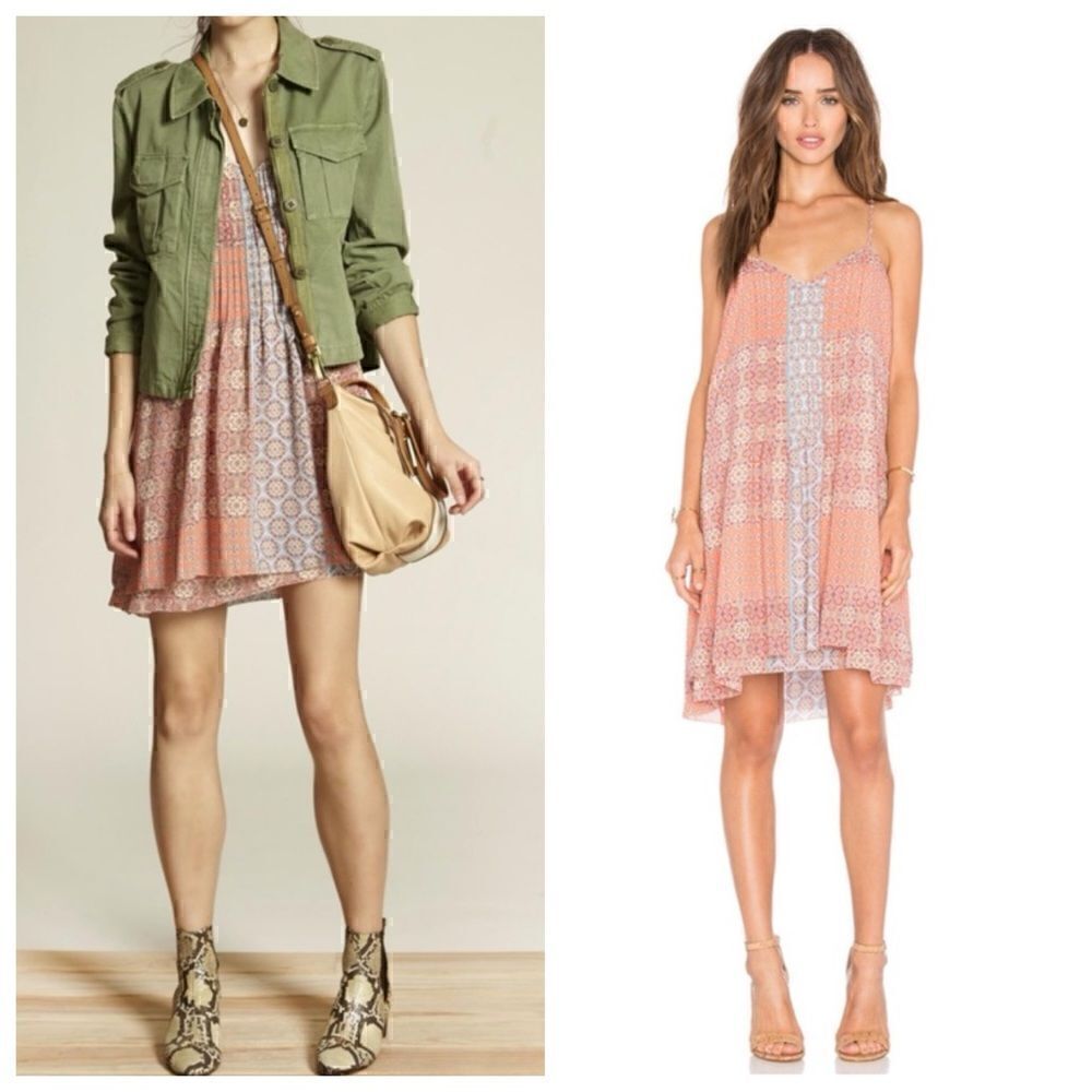 NWOT Revolve Sanctuary | Spring Fling Dress Boho Patchwork - Picture 7 of 13